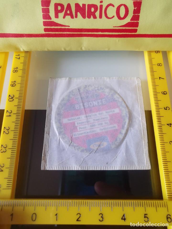 Coleccionismo cromos antiguos: TAZO CROMO SIN ABRIR SNACKS ASPIL BISONTE - Foto 2