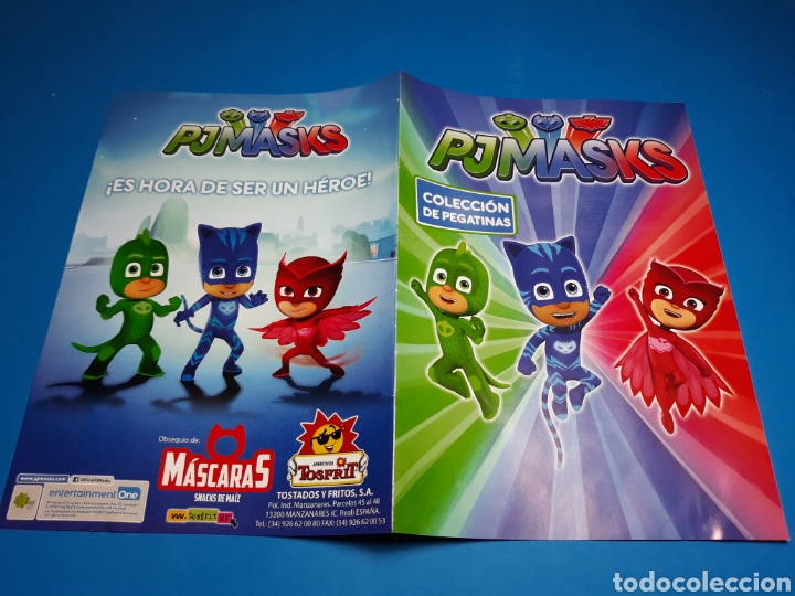 Coleccionismo Cromos antiguos: Album pj mask tosfrit no bimbo ,no phoskitos no cropan no panrico