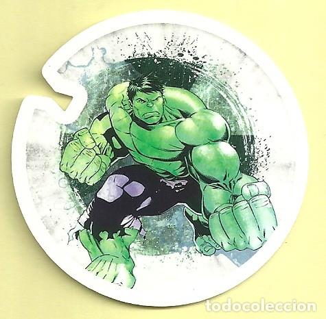Coleccionismo cromos antiguos: TAZO N&ordm;13 HULK MARVEL FLIZZ CARREFOUR 2018 - Foto 1