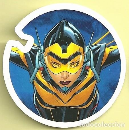 Coleccionismo cromos antiguos: TAZO N&ordm;42 LA AVISPA MARVEL FLIZZ CARREFOUR 2018