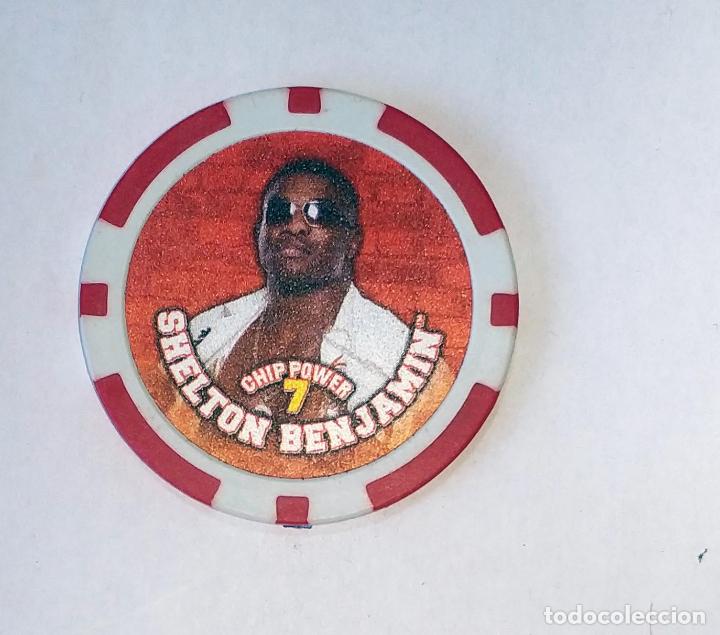 Coleccionismo Cromos antiguos: COLECCI&Oacute;N TAZOS , TAZO , PLASTICO DURO , MASTERTAZO , WWE SHELTON BENJAMIN