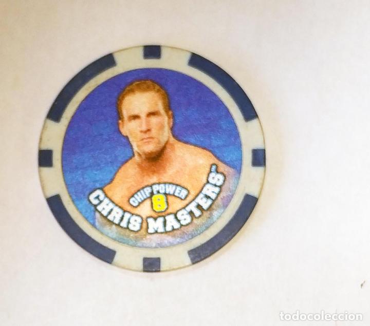 Coleccionismo Cromos antiguos: COLECCI&Oacute;N TAZOS , TAZO , PLASTICO DURO , MASTERTAZO , WWE CHRIS MASTERS