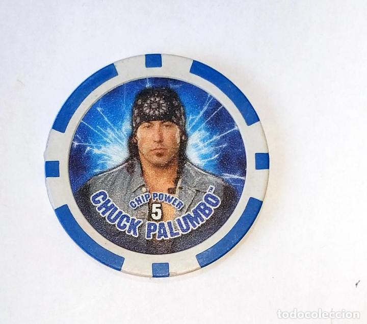 Coleccionismo Cromos antiguos: COLECCI&Oacute;N TAZOS , TAZO , PLASTICO DURO , MASTERTAZO , WWE CHUCK PALUMBO