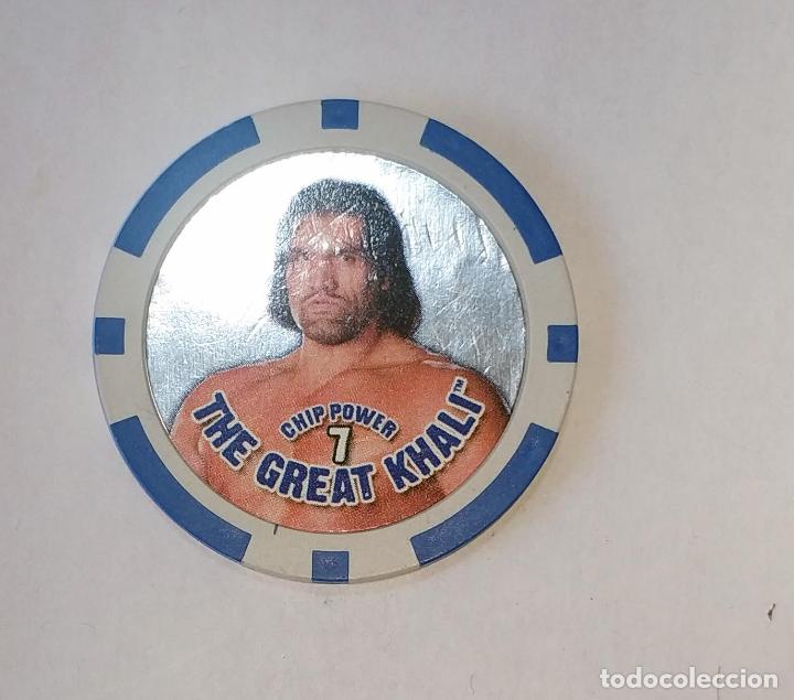Coleccionismo Cromos antiguos: COLECCI&Oacute;N TAZOS , TAZO , PLASTICO DURO , MASTERTAZO , WWE THE GREAT KHALI