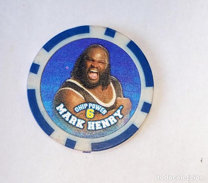 Coleccionismo Cromos antiguos: COLECCI&Oacute;N TAZOS , TAZO , PLASTICO DURO , MASTERTAZO , WWE MARK HENRY