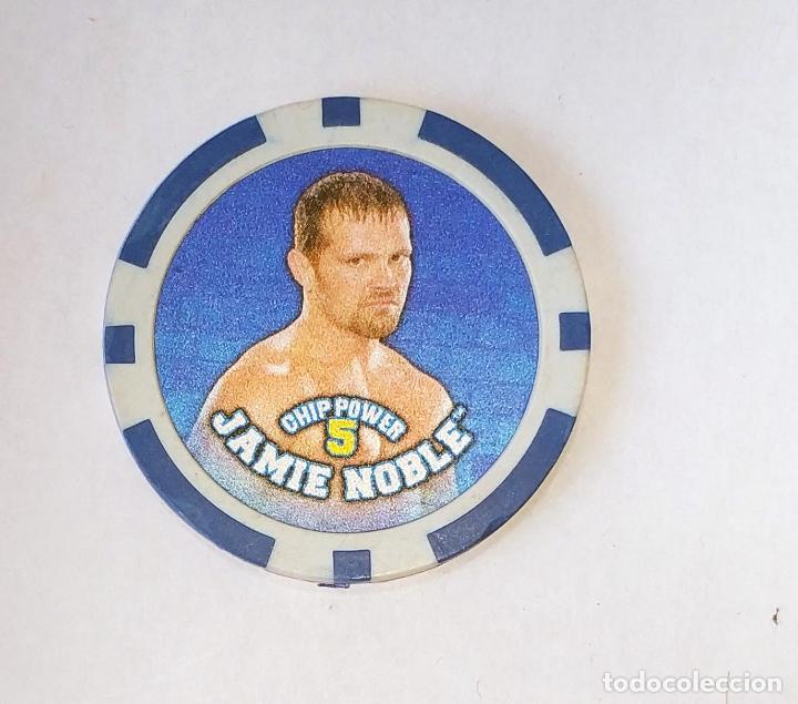 Coleccionismo Cromos antiguos: COLECCI&Oacute;N TAZOS , TAZO , PLASTICO DURO , MASTERTAZO , WWE JAMIE NOBLE