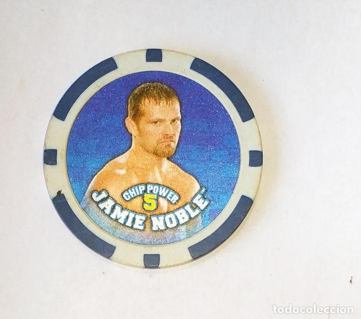 Coleccionismo Cromos antiguos: COLECCI&Oacute;N TAZOS , TAZO , PLASTICO DURO , MASTERTAZO , WWE JAMIE NOBLE