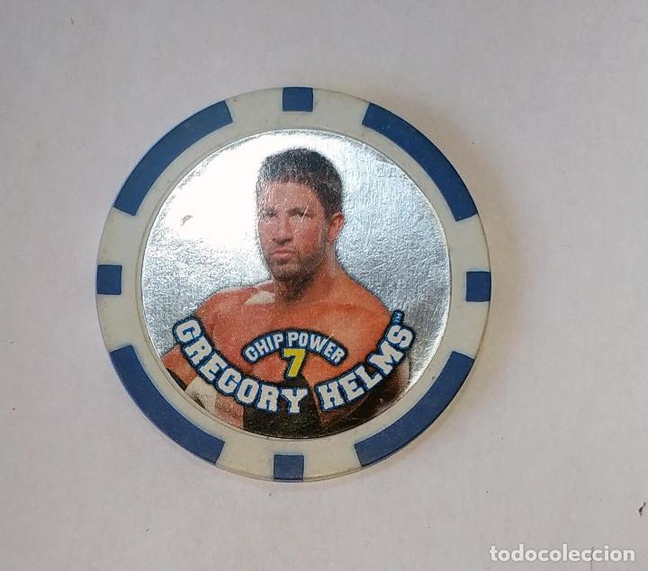 Coleccionismo Cromos antiguos: COLECCI&Oacute;N TAZOS , TAZO , PLASTICO DURO , MASTERTAZO , WWE GREGORY HELMS