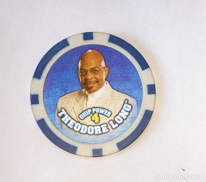 Coleccionismo Cromos antiguos: COLECCI&Oacute;N TAZOS , TAZO , PLASTICO DURO , MASTERTAZO , WWE THEODORE LONG