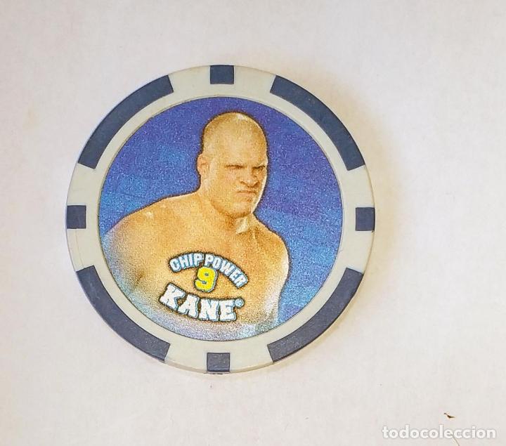 Coleccionismo Cromos antiguos: COLECCI&Oacute;N TAZOS , TAZO , PLASTICO DURO , MASTERTAZO , WWE KANE