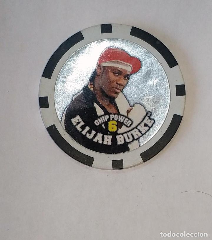 Coleccionismo Cromos antiguos: COLECCI&Oacute;N TAZOS , TAZO , PLASTICO DURO , MASTERTAZO , WWE CHIPZ ELIJAH BURKE