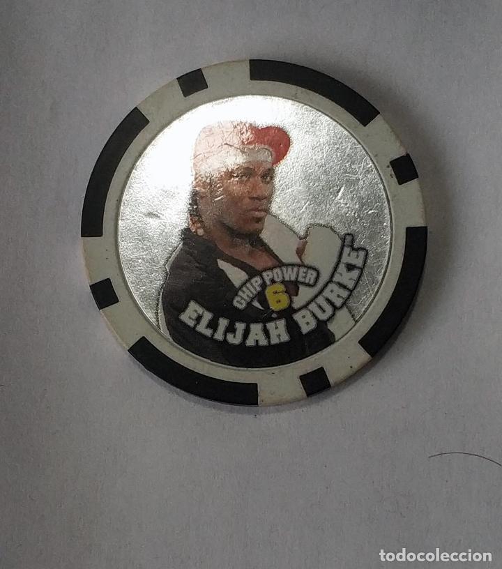 Coleccionismo Cromos antiguos: COLECCI&Oacute;N TAZOS , TAZO , PLASTICO DURO , MASTERTAZO , WWE CHIPZ ELIJAH BURKE