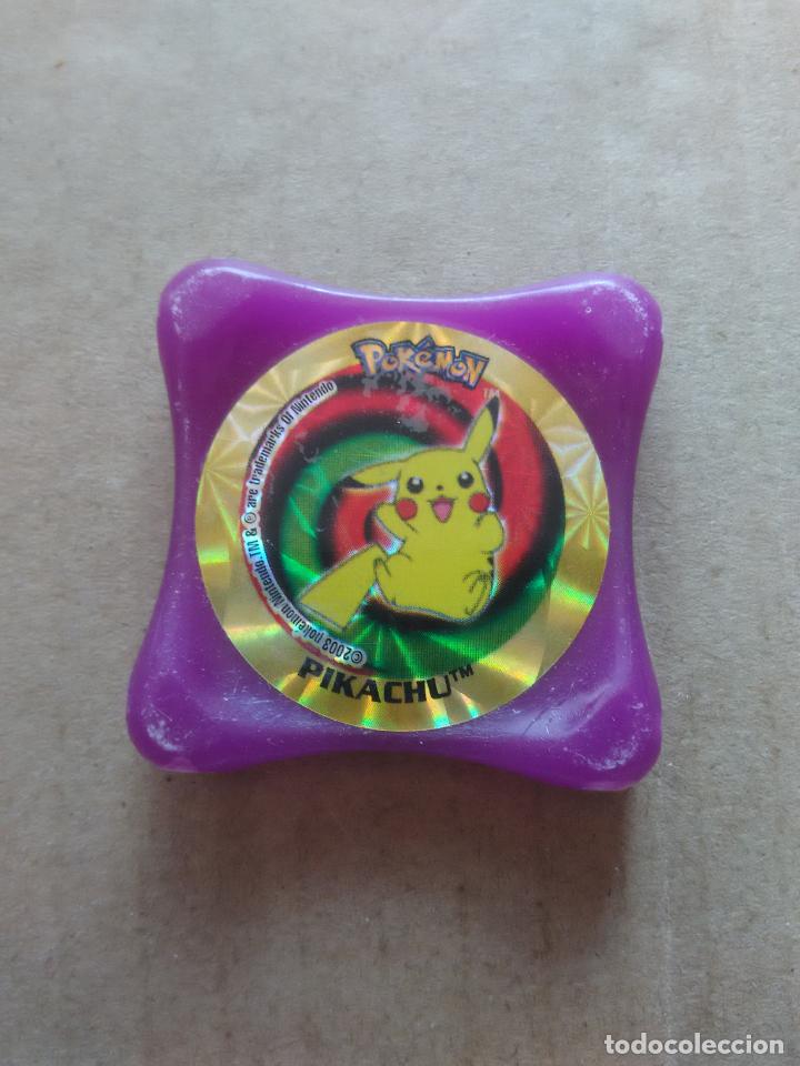 pikachu - láser waps tazo cuadrado pokemon de p - Comprar Cromos ...