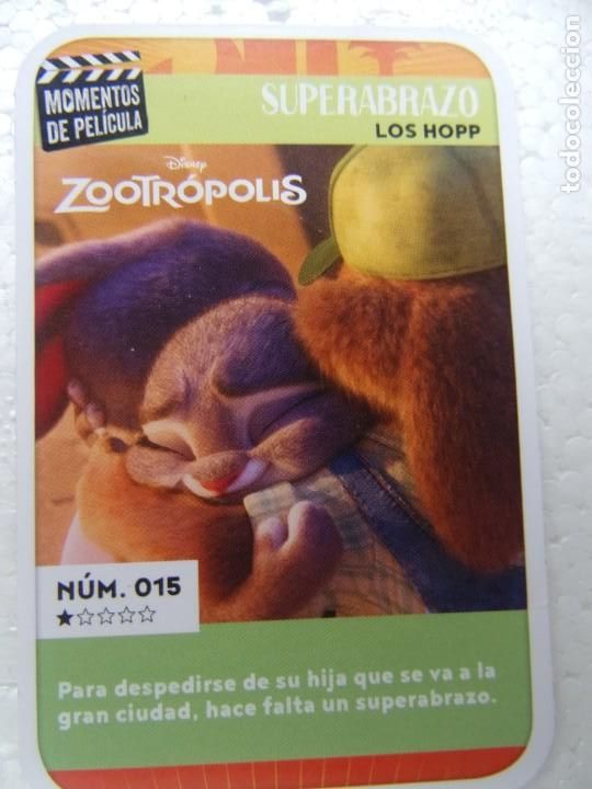 Coleccionismo cromos antiguos: DISNEY MOMENTOS DE PEL&Iacute;CULA NUM. 015 - Foto 1