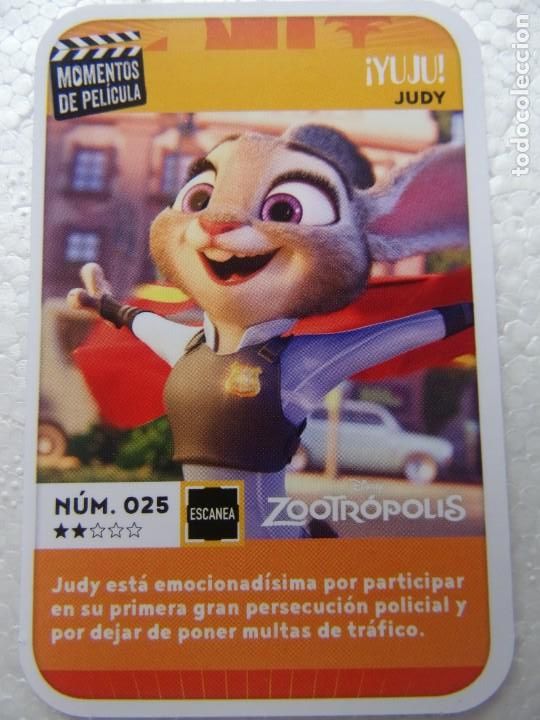 Coleccionismo cromos antiguos: DISNEY MOMENTOS DE PEL&Iacute;CULA NUM. 025 - Foto 1