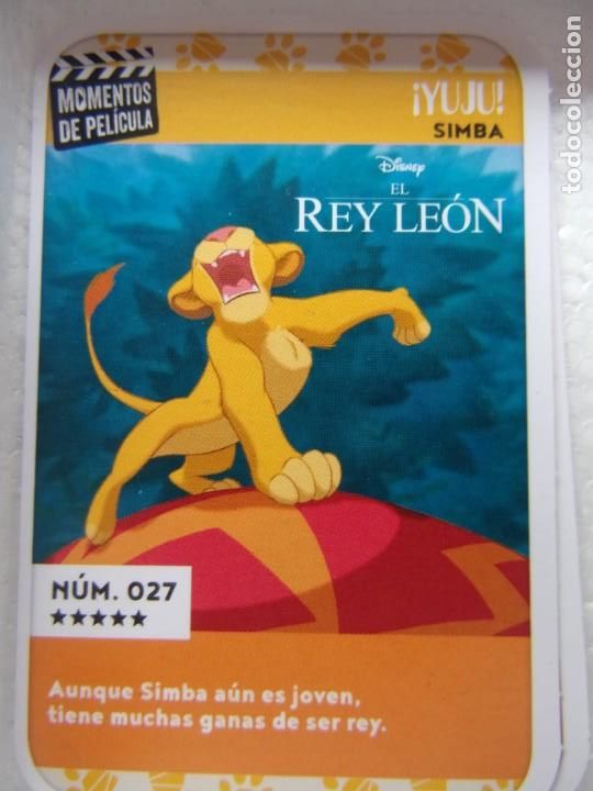 Coleccionismo cromos antiguos: DISNEY MOMENTOS DE PEL&Iacute;CULA NUM. 027 - Foto 1