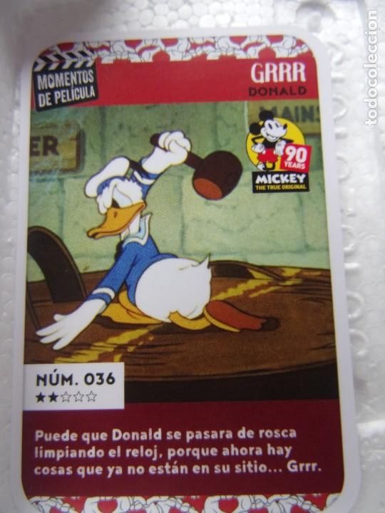 Coleccionismo cromos antiguos: DISNEY MOMENTOS DE PEL&Iacute;CULA NUM. 036 - Foto 1