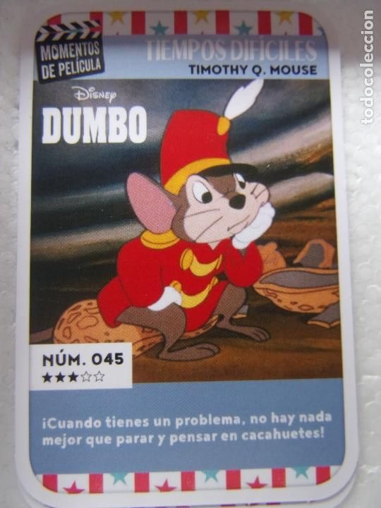 Coleccionismo cromos antiguos: DISNEY MOMENTOS DE PEL&Iacute;CULA NUM. 045 - Foto 1