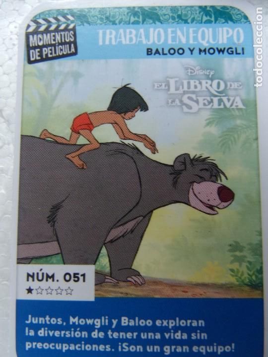 Coleccionismo cromos antiguos: DISNEY MOMENTOS DE PEL&Iacute;CULA NUM. 051 - Foto 1