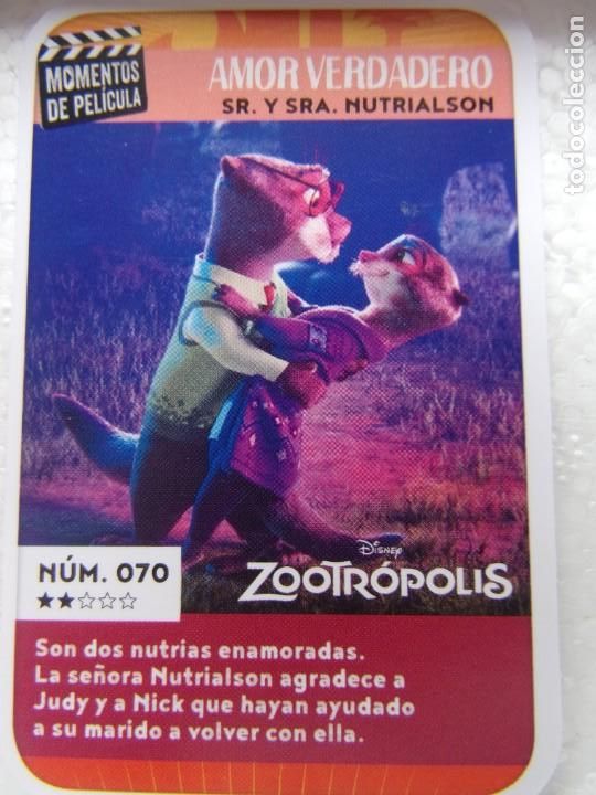 Coleccionismo cromos antiguos: DISNEY MOMENTOS DE PEL&Iacute;CULA NUM. 070 - Foto 1