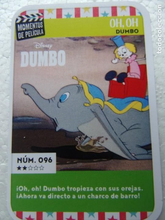 Coleccionismo cromos antiguos: DISNEY MOMENTOS DE PEL&Iacute;CULA NUM. 096 - Foto 1