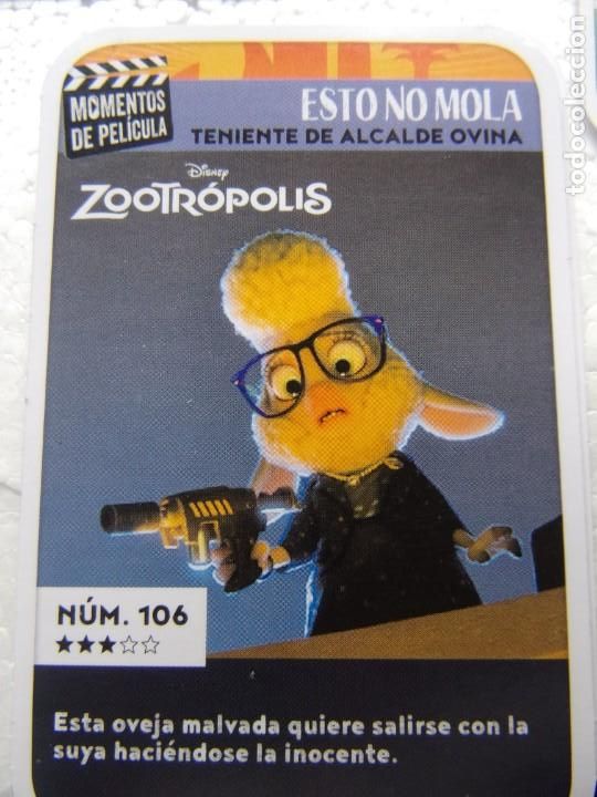 Coleccionismo cromos antiguos: DISNEY MOMENTOS DE PEL&Iacute;CULA NUM. 106 - Foto 1