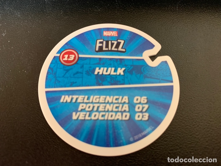 Coleccionismo cromos antiguos: MARVEL FLIZZ 2018 CARREFOUR- N.13 - Foto 2