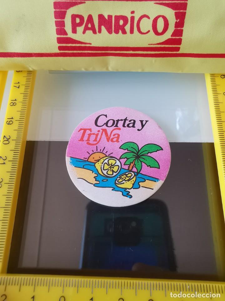 Colecionismo Cromos antigos: CROMO TAZO ACOLCHADO PUBLICIDAD TRINA TRINARANJUS TR&Eacute;BOL GRIFOLL - CORTA Y TRINA