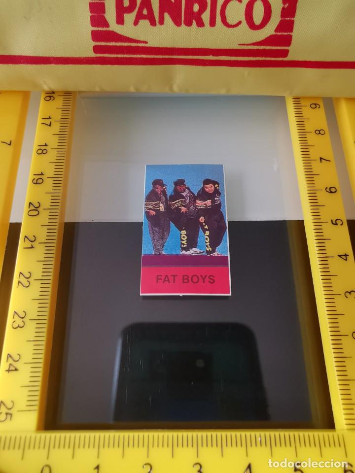 Coleccionismo Cromos antiguos: MINI CROMO PEGATINA REVISTA SUPER POP M&Uacute;SICA - FAT BOYS