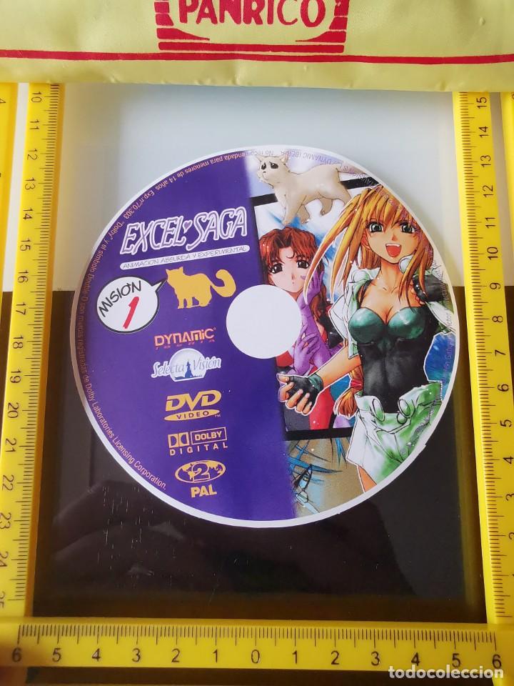 Collectionnisme Cartes &agrave; collectionner anciennes: CROMO PEGATINA ETIQUETA PARA DVD MANGA FILMS EXCEL SAGA MISION 1
