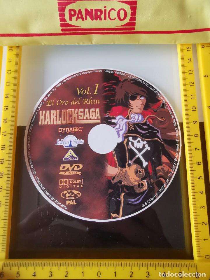 Collectionnisme Cartes &agrave; collectionner anciennes: CROMO PEGATINA ETIQUETA PARA DVD MANGA FILMS HARLOCK SAGA