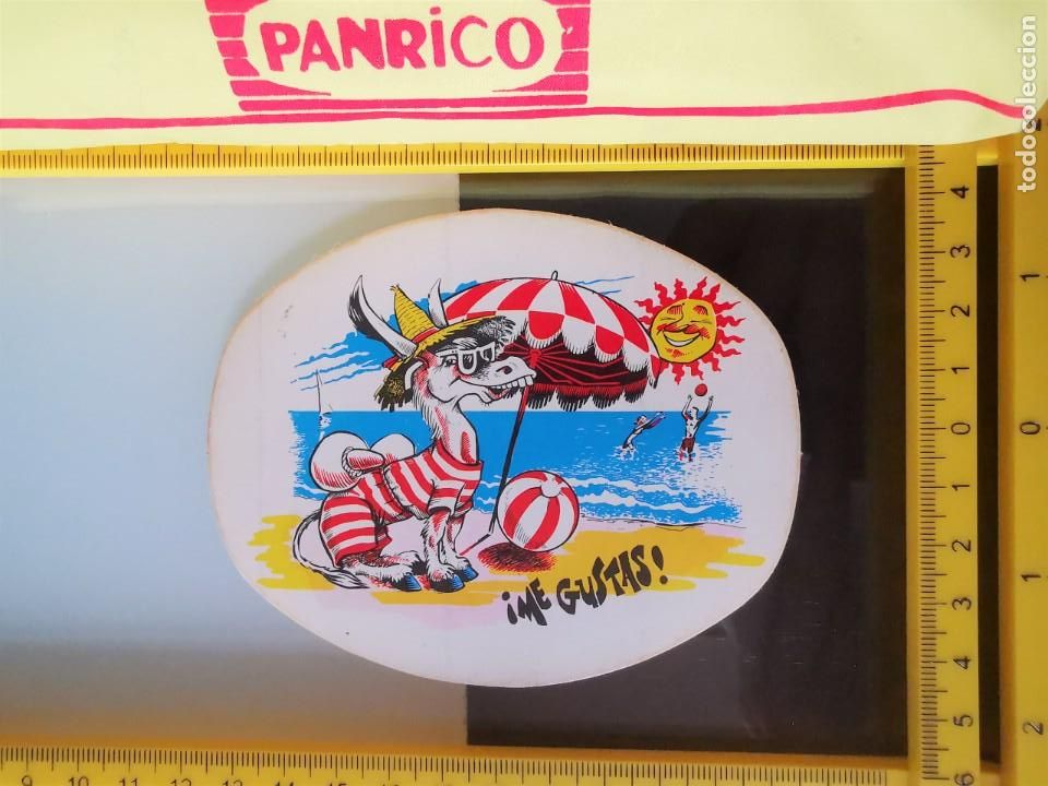 Collectable Antique Stickers: CROMO PEGATINA SIN PEGAR PROMOSTAFF PUBLICIDAD - ME GUSTAS - COFIBA