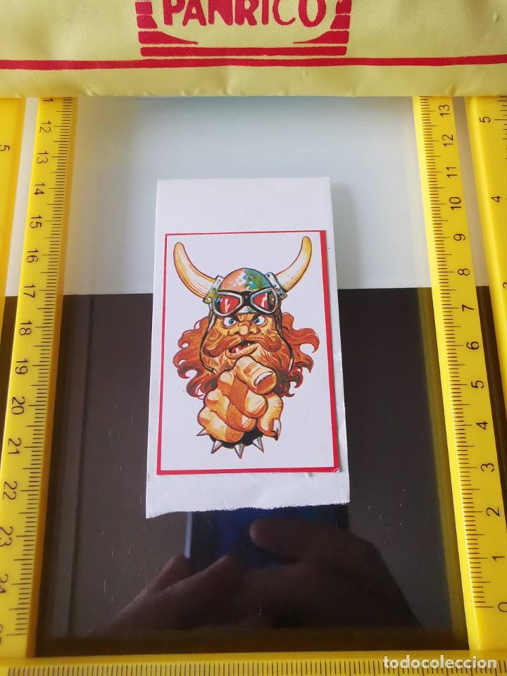 Collectable Antique Stickers: CROMO PEGATINA SIN PEGAR PROMOSTAFF PUBLICIDAD - MOTEROS - VIKINGO