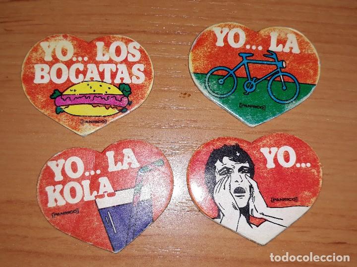 Coleccionismo Cromos antiguos: 4 CROMOS PEGATINAS PANRICO
