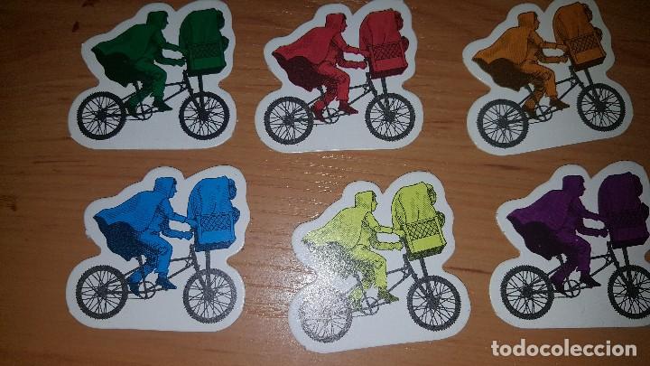 Coleccionismo cromos antiguos: 6 CROMOS TROQUELADOS ET EL EXTRATERRESTRE EDITORIAL DESCONOCIDA