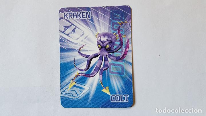 Coleccionismo cromos antiguos: CARD DE LA COLECCI&Oacute;N: INVIZIMALS MEMORY. 2013. SONY COMPUTER E. E. KRAKEN - Foto 1