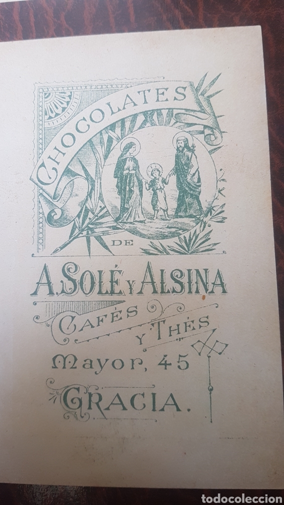 Coleccionismo cromos antiguos: 3 cromos Montserrat chocolates A. Sol&eacute; y Alsina - Foto 5