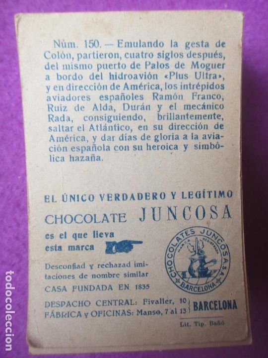 Coleccionismo cromos antiguos: 147 CROMOS CRISTOBAL COLON CHOCOLATES JUNCOSA ORIGINALES - Foto 4