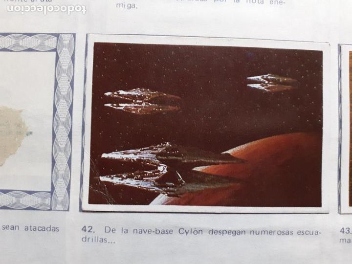 Coleccionismo cromos antiguos: CROMO GALACTICA EDITORIAL MAGA N 42 - Foto 1