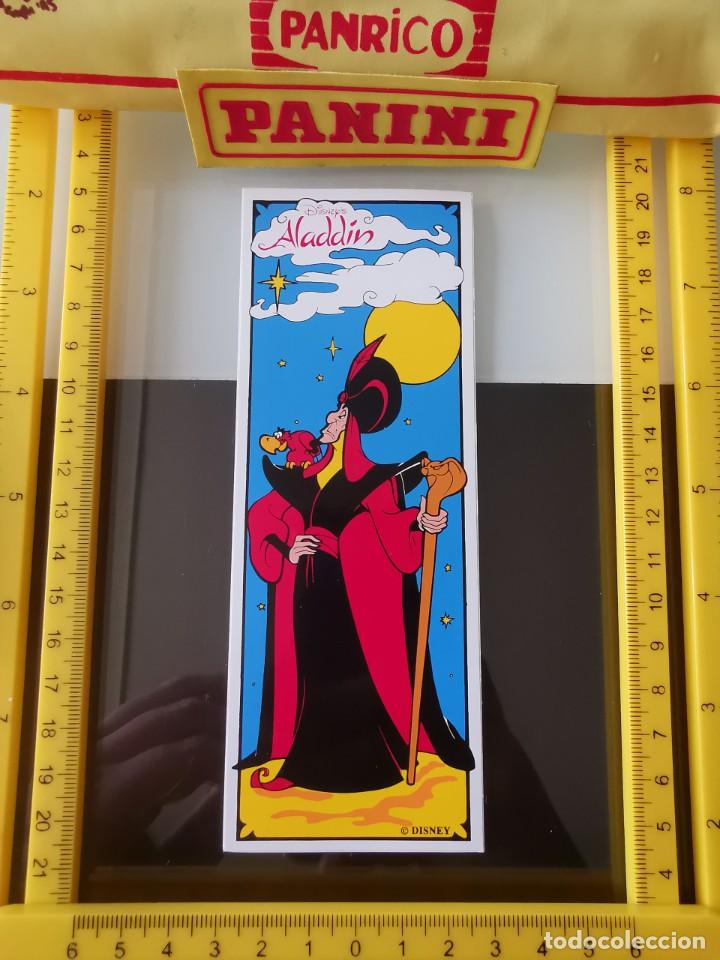 Coleccionismo Cromos antiguos: CROMO PEGATINA SIN PEGAR PUBLICIDAD MARCAS - CINE - ALADDIN DISNEY JAFAR