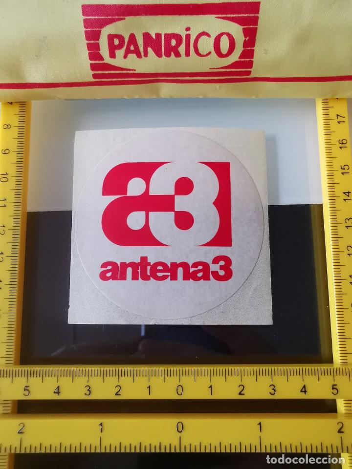 Sammeln alte Sammelbilder: CROMO PEGATINA SIN PEGAR PUBLICIDAD MARCAS - TELEVISI&Oacute;N - LOGO ANTENA 3