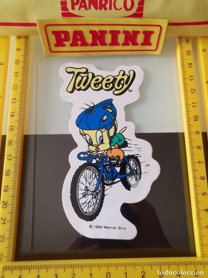 Sammeln alte Sammelbilder: CROMO PEGATINA ANTIGUA SIN PEGAR PUBLICIDAD PROMOSTAF - WARNER TWEETY 1994 CICLISTA