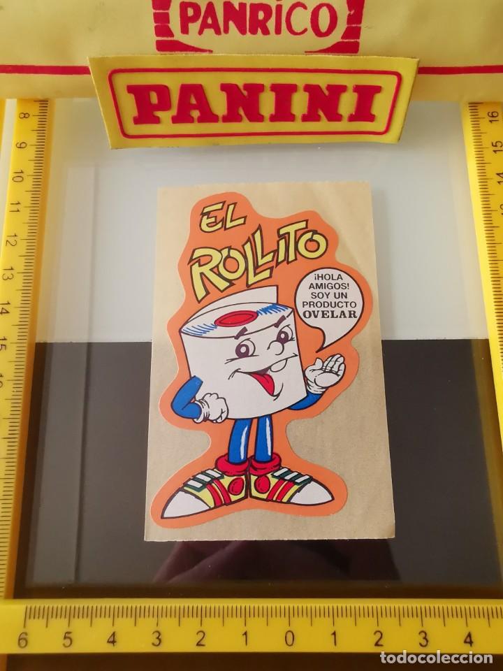 Sammeln alte Sammelbilder: CROMO PEGATINA ANTIGUA SIN PEGAR PUBLICIDAD PROMOSTAF - OVELAR - EL ROLLITO