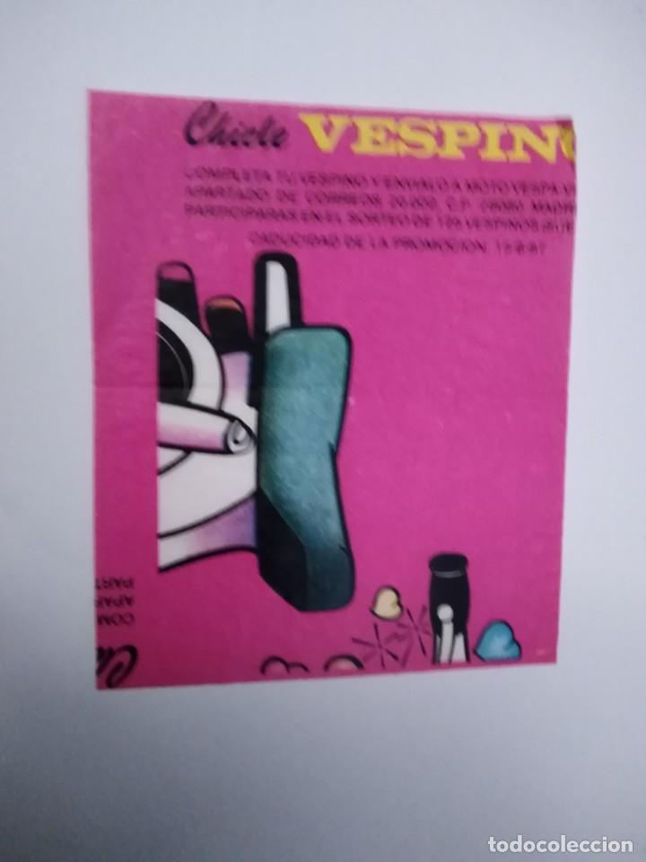 Coleccionismo cromos antiguos: cromo chicle vespino - Foto 1