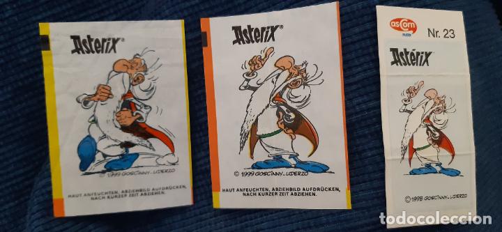 Coleccionismo cromos antiguos: LOTE 3 CROMOS CHICLE ASTERIX PANORAMIX ascom - Foto 1