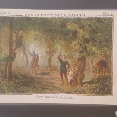 Coleccionismo Cromos antiguos: CROMO DON QUIJOTE DE LA MANCHA N.4. Lote 201952858