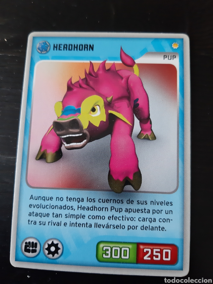Coleccionismo cromos antiguos: INVIZIMALS HEADHORN PANINI - Foto 1