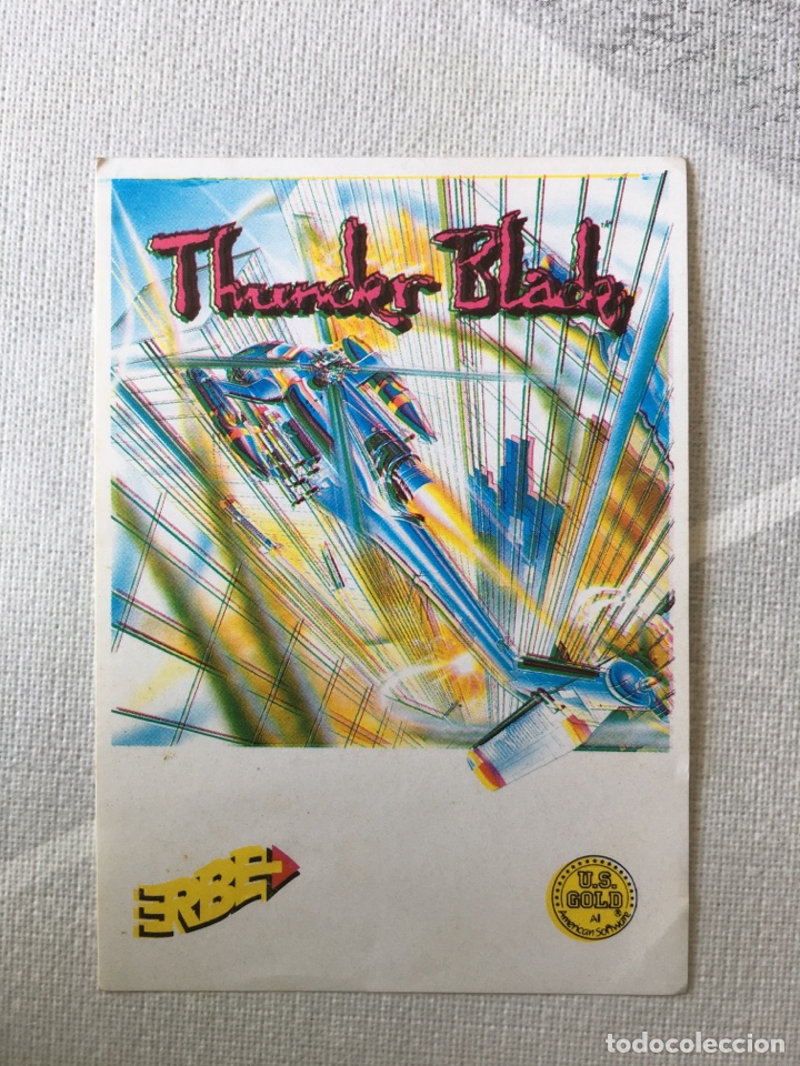 Coleccionismo cromos antiguos: Software Collection - 18 Thunder Blade - Foto 1