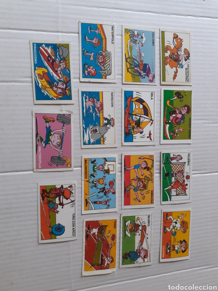Coleccionismo cromos antiguos: Cromos chicles olimpilocos - Foto 1