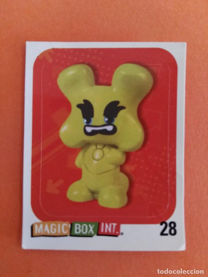 Coleccionismo cromos antiguos: Cromo Explorer gogos crazy bones N&deg; 28 - Foto 1